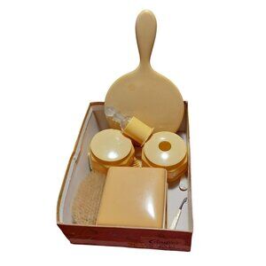 Dresser vanity set beauty pinup old money Hollywood